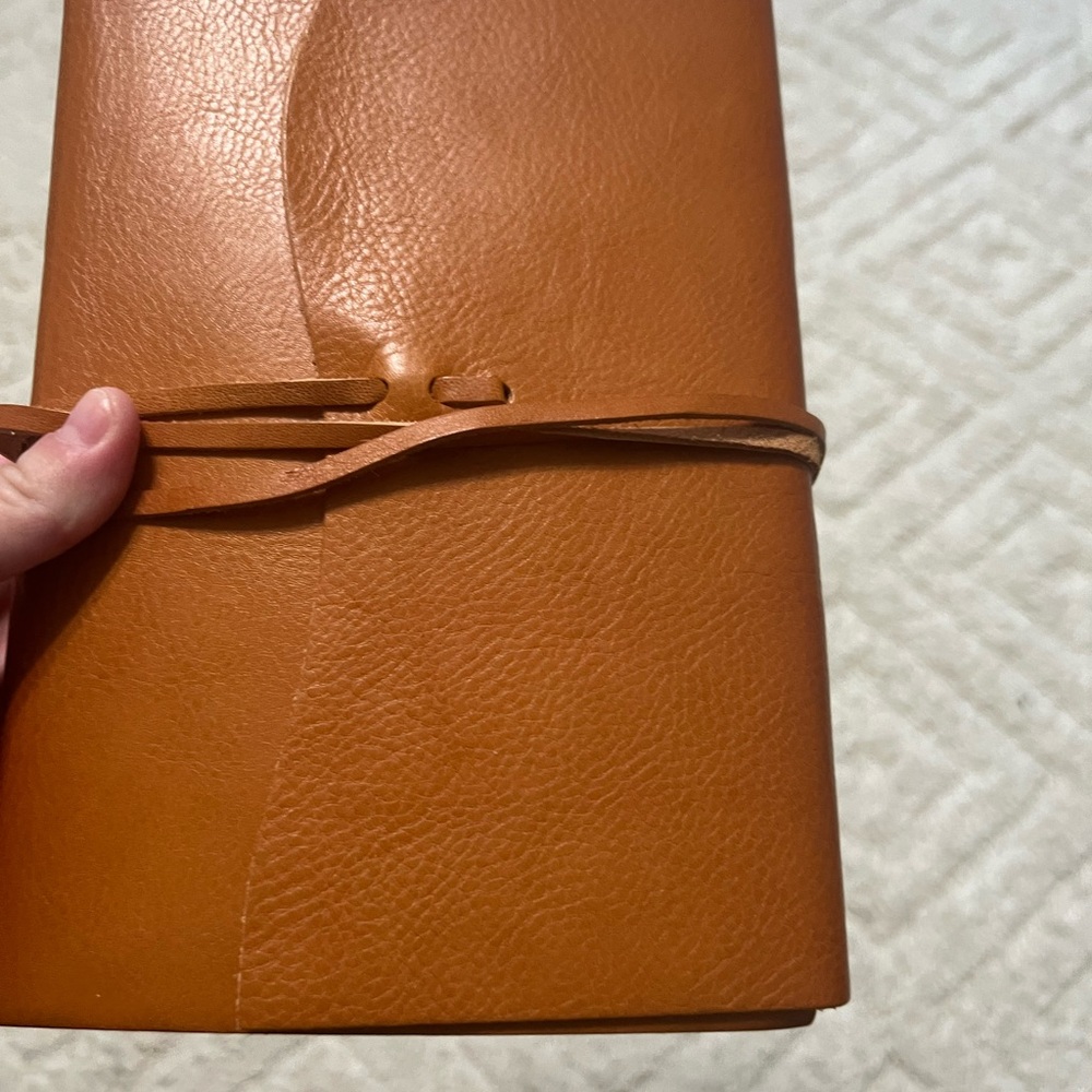 Tan Leather Journal